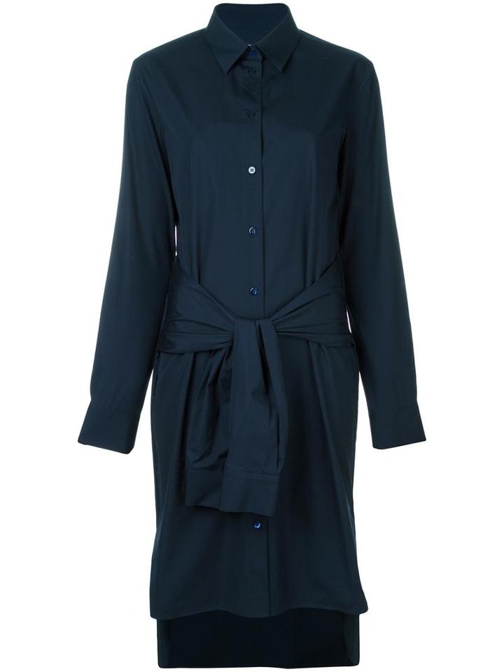 Deconstructed Shirt Dress, Women's, Size: 44, Blue, Cotton, Maison Margiela