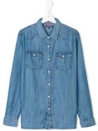 Tommy Hilfiger Junior Denim Shirt - Blue