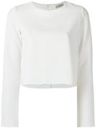Egrey - Long Sleeves Top - Women - Polyester/spandex/elastane - 40, Women's, White, Polyester/spandex/elastane