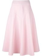 Marni Panelled Midi Skirt, Women's, Size: 42, Pink/purple, Virgin Wool