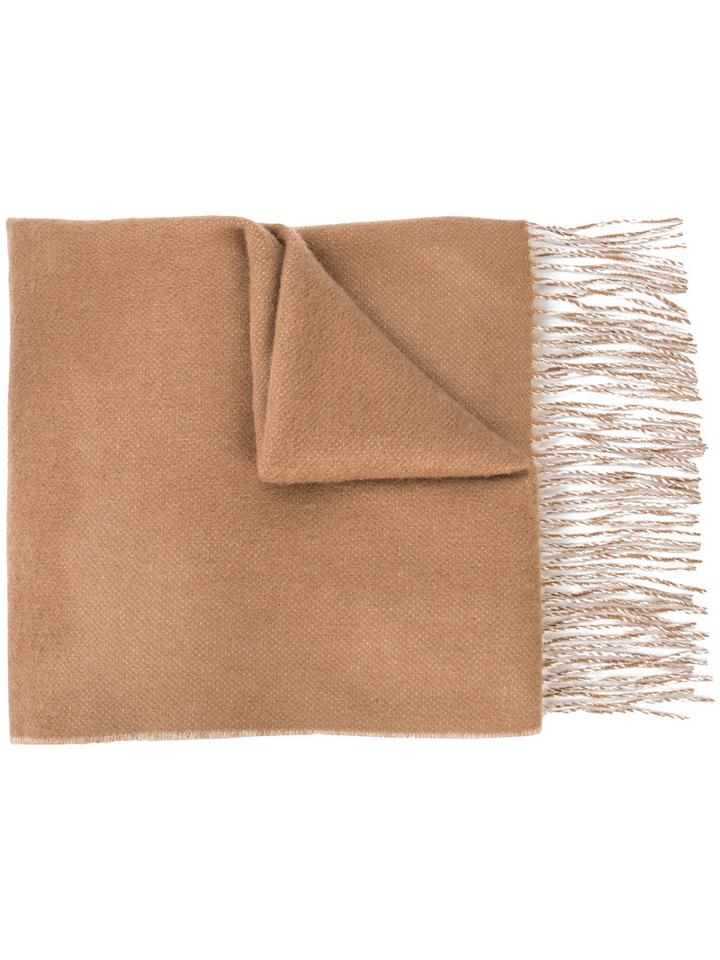 Rag & Bone - Double Face Scarf - Women - Merino - One Size, Nude/neutrals, Merino