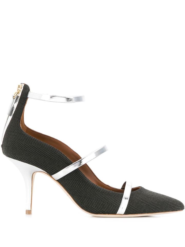 Malone Souliers Roby Strappy Pumps - Black