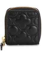 Comme Des Garçons Wallet 'classic Embossed B' Coin Purse - Black