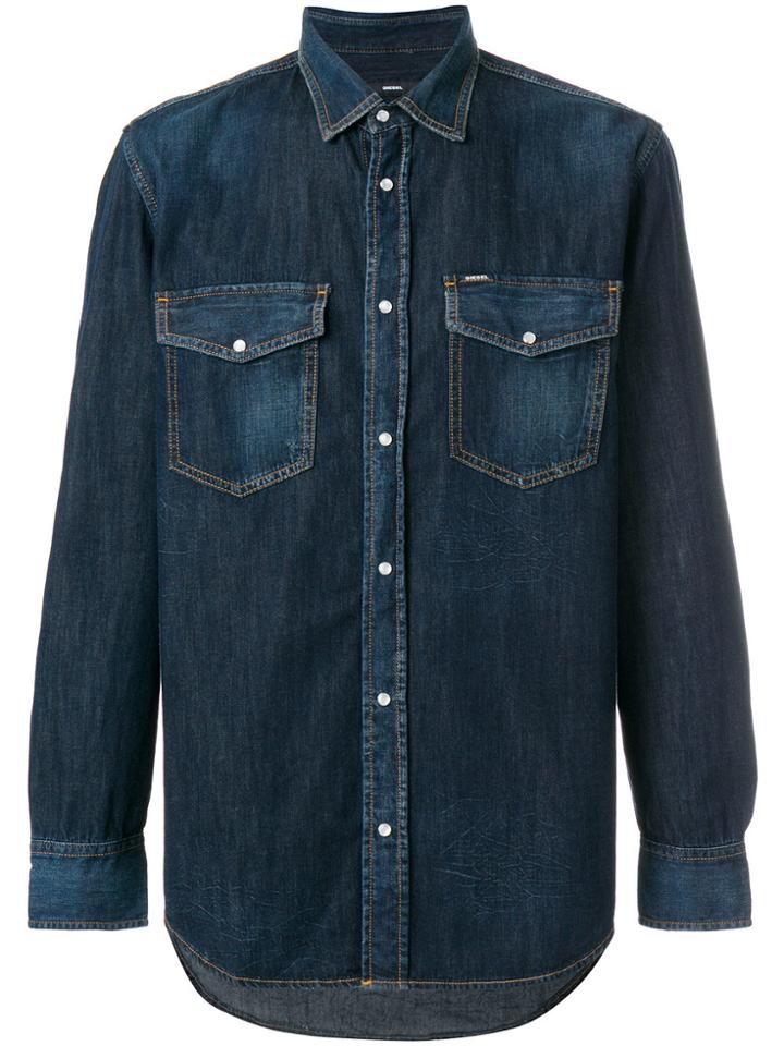 Diesel D-rooke Shirt - Blue