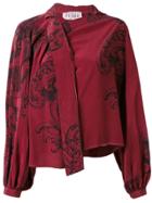 Gianfranco Ferre Vintage Printed Shirt - Red
