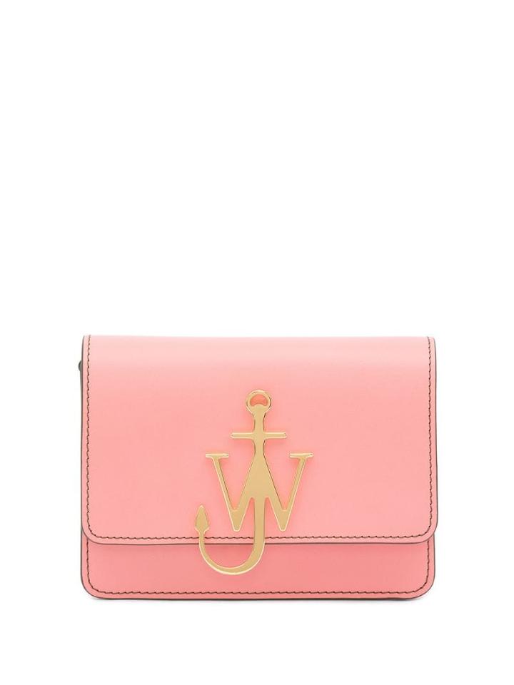 Jw Anderson Anchor Logo Cross-body Bag - Pink
