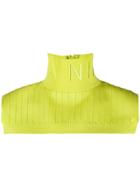 Nina Ricci Turtle Neck Top - Green