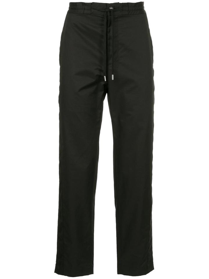 Public School Straight Leg Track Pants - Black