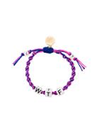 Venessa Arizaga Wtf Bracelet - Pink & Purple