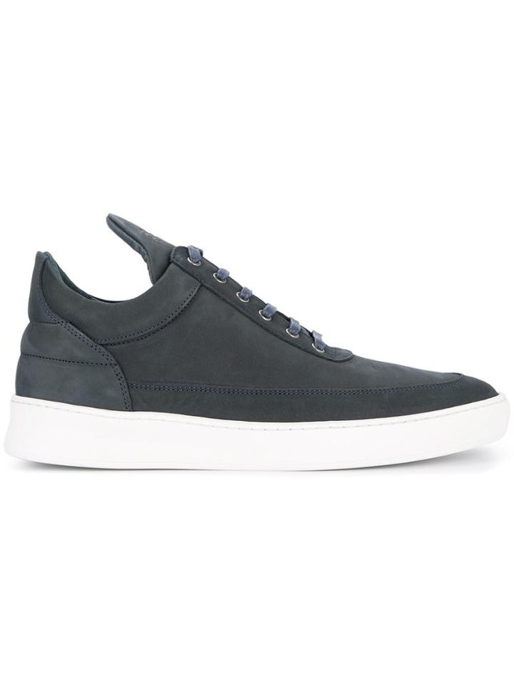 Filling Pieces Low Top Plain Lane Sneakers - Blue