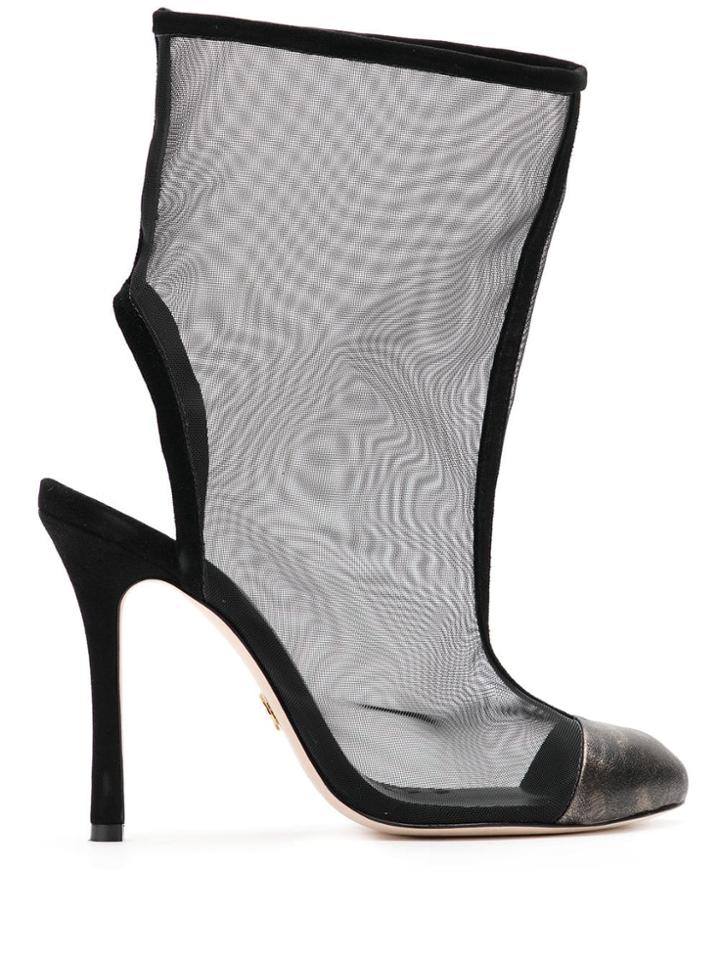 Andrea Bogosian Past Sheer Boots - Black