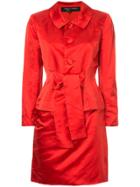 Comme Des Garçons Vintage Silk Layered Tie Jacket
