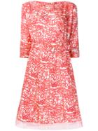 Marc Jacobs Printed Flared Dress