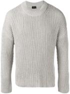 Jil Sander Chunky Knit Sweater, Men's, Size: 46, Nude/neutrals, Cotton
