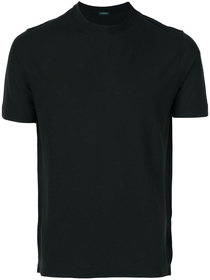 Zanone Classic Fitted T-shirt - Black