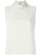 Red Valentino Crepe Tank Top