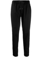 Fabiana Filippi Tapered Drawstring Trousers - Black