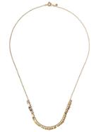 Sia Taylor 18kt Gold Rainbow Graduating Dots Necklace