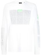 Diesel Printed Long-sleeve T-shirt - White