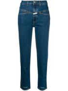 Closed High Rise Skinny Jeans - Blue