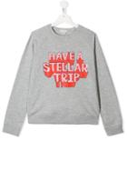 Stella Mccartney Kids Graphic Print T-shirt - Grey