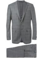 Ermenegildo Zegna Windowpane Suit - Grey