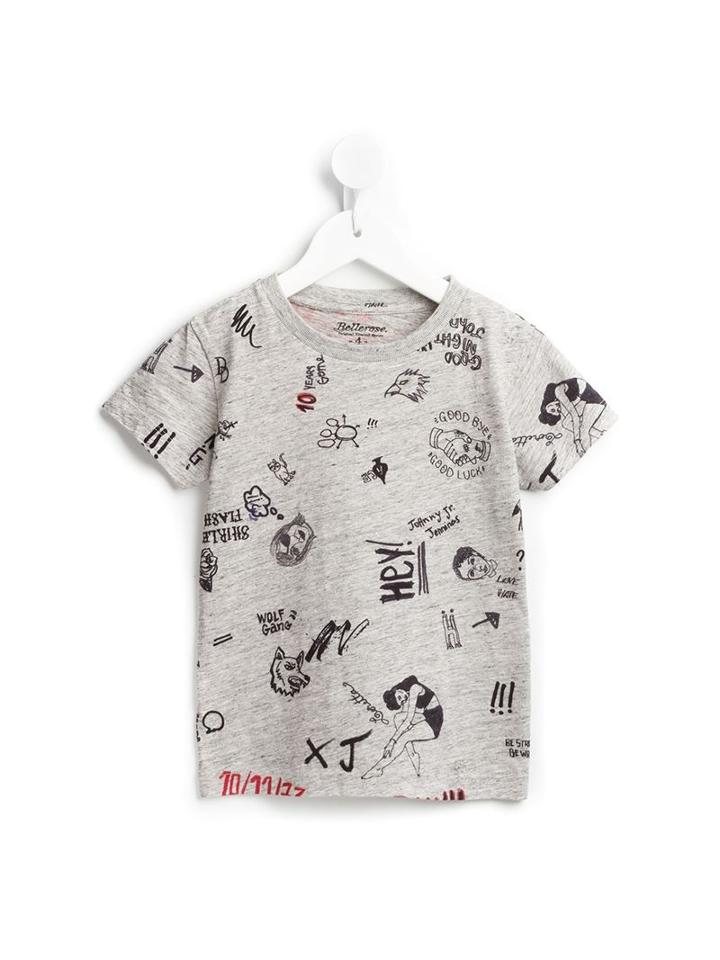 Bellerose Kids Scribble Print T-shirt