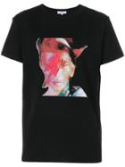 Les Benjamins Bowie Print T-shirt - Black