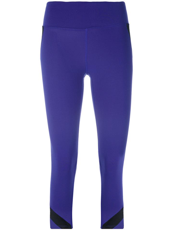 Dkny Cropped Leggings - Blue