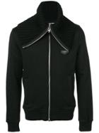 Givenchy Fitted Zip Sweatshirt - Black
