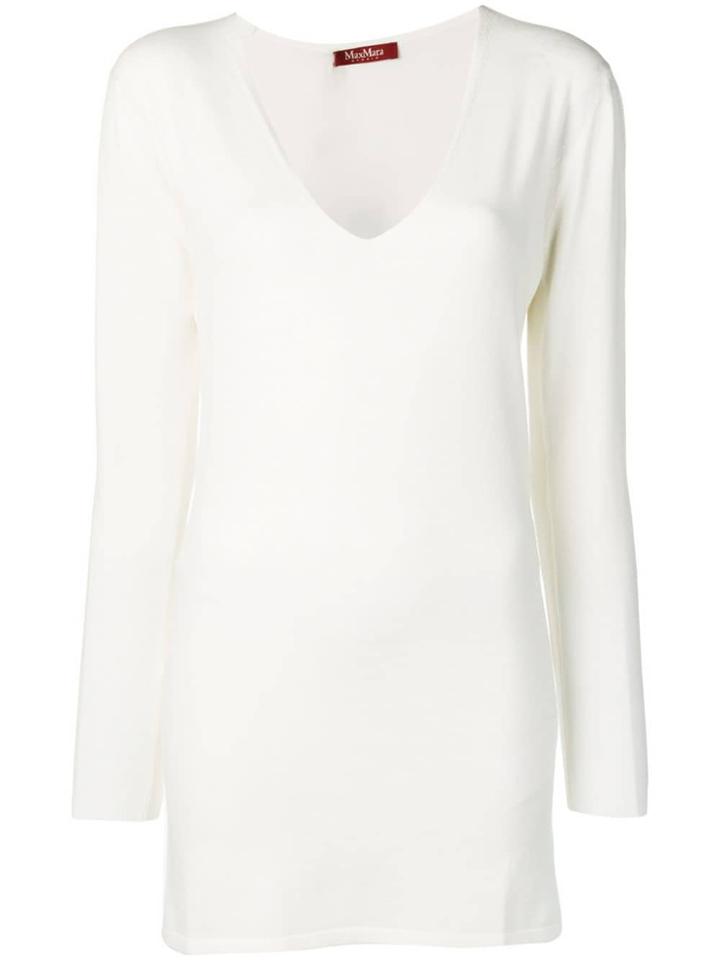 Max Mara V-neck Top - White