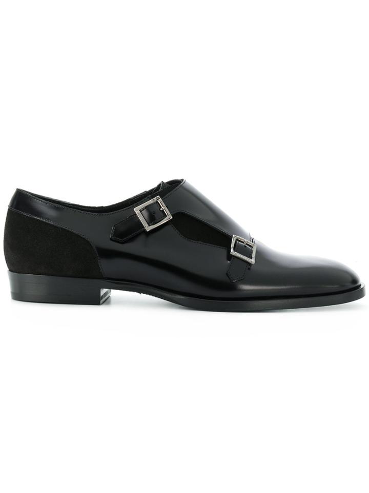 Jimmy Choo Tate Monk Shoes - Black