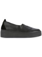 Robert Clergerie Platform Slip-on Shoes - Black