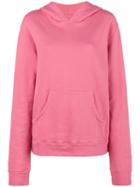 The Elder Statesman - Hand Embroidered Cactus Hoodie - Women - Cotton - M, Pink/purple, Cotton