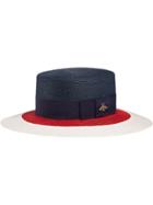 Gucci Papier Wide Brim Hat - Blue