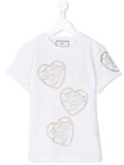 Philipp Plein Kids - Logo Embellished T-shirt - Kids - Cotton/spandex/elastane - 16 Yrs, Girl's, White
