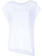 Majestic Filatures Asymmetric Hem T-shirt