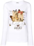 Liu Jo Butterfly T-shirt - White
