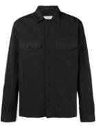 Ami Paris Camp Collar Overshirt - Black