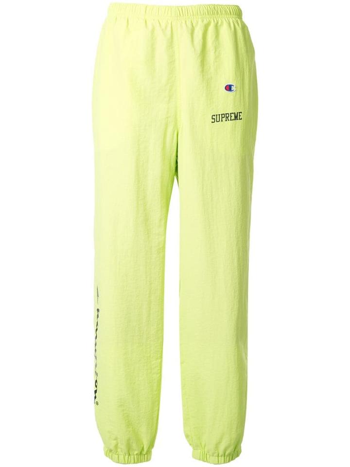 Supreme Champion Track Pants - Yellow