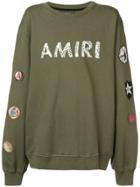 Amiri Amiri Mkcrwamp Olive Artificial->acetate - Green