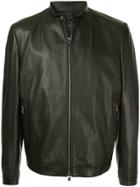 D'urban Flight Leather Jacket - Black
