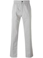 Maison Kitsuné - Tailored Trousers - Men - Cotton - Xs, Grey, Cotton