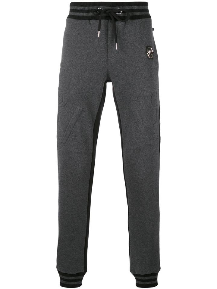 Philipp Plein - Classic Track Pants - Men - Cotton - M, Grey, Cotton