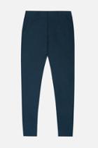 Ami Alexandre Mattiussi Carrot-fit Trousers, Men's, Size: 40, Blue, Linen/flax