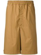 Jil Sander Elasticated Waist Shorts - Brown