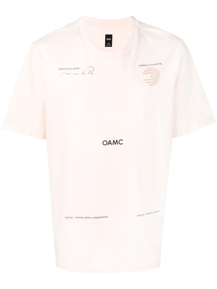 Oamc School Of Building T-shirt - Pink