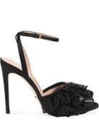 Gucci High Heel Tulle Sandal - Pink