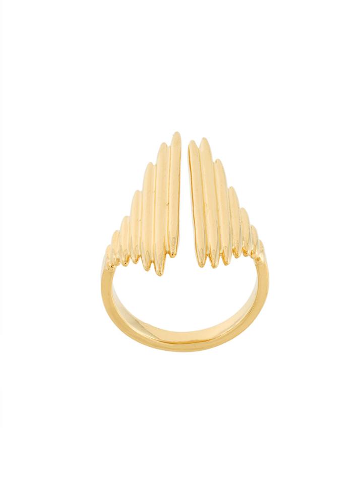 Rachel Jackson Electric Goddess Adjustable Ring - Metallic