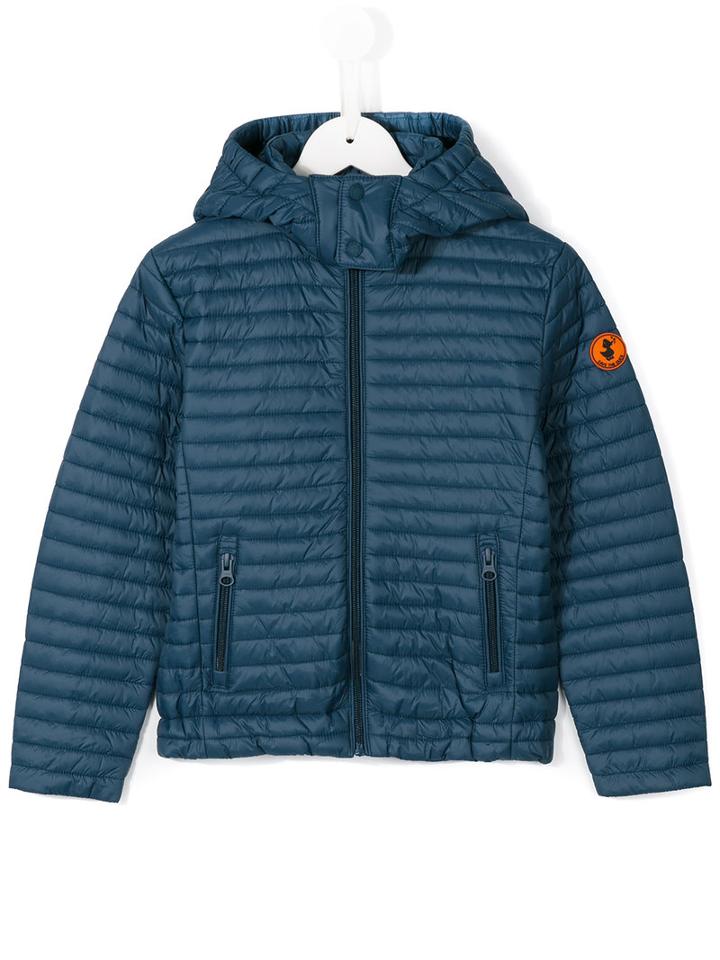 Save The Duck Kids Padded Coat, Boy's, Size: 10 Yrs, Blue